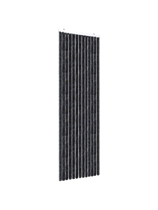 Závěs proti hmyzu antracitový 56 x 185 cm Chenille
