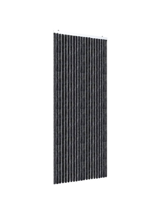 Závěs proti hmyzu antracitový 90 x 220 cm Chenille