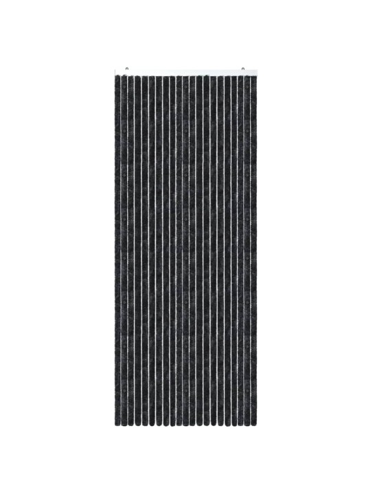 Závěs proti hmyzu antracitový 90 x 220 cm Chenille