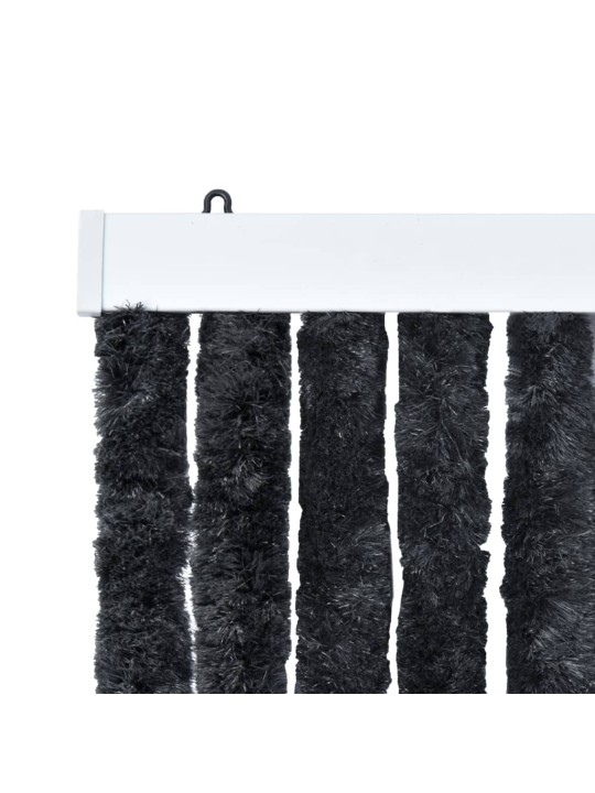 Závěs proti hmyzu antracitový 90 x 220 cm Chenille