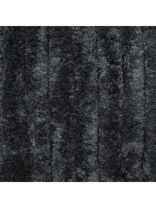 Závěs proti hmyzu antracitový 90 x 220 cm Chenille