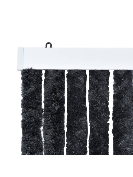 Závěs proti hmyzu antracitový 100 x 220 cm Chenille