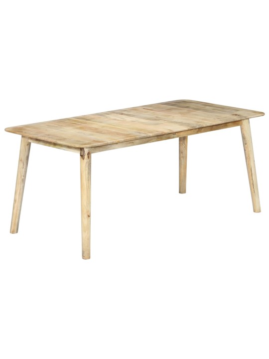 Jídelní stůl 180 x 90 x 76 cm masivní mangovníkové dřevo