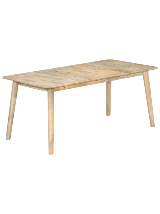 Jídelní stůl 180 x 90 x 76 cm masivní mangovníkové dřevo
