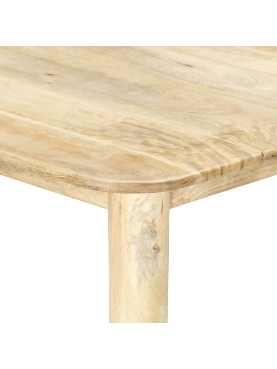Jídelní stůl 180 x 90 x 76 cm masivní mangovníkové dřevo