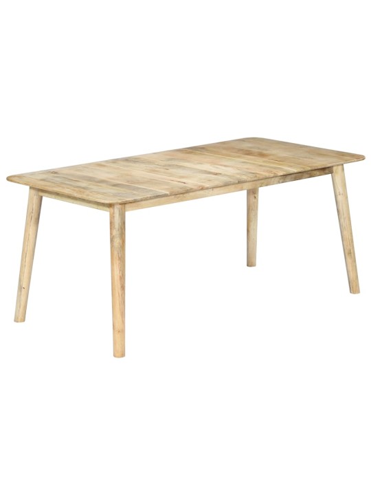 Jídelní stůl 180 x 90 x 76 cm masivní mangovníkové dřevo