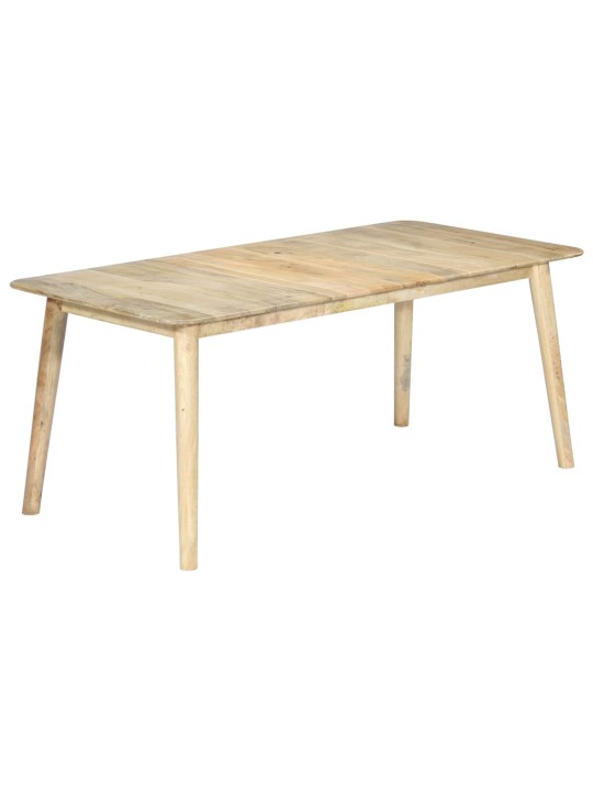 Jídelní stůl 180 x 90 x 76 cm masivní mangovníkové dřevo