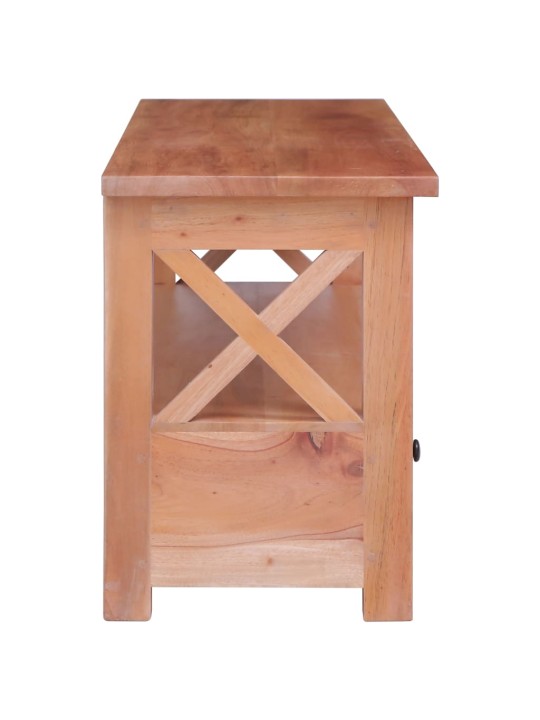 TV stolek 120 x 30 x 40 cm masivní mahagonové dřevo