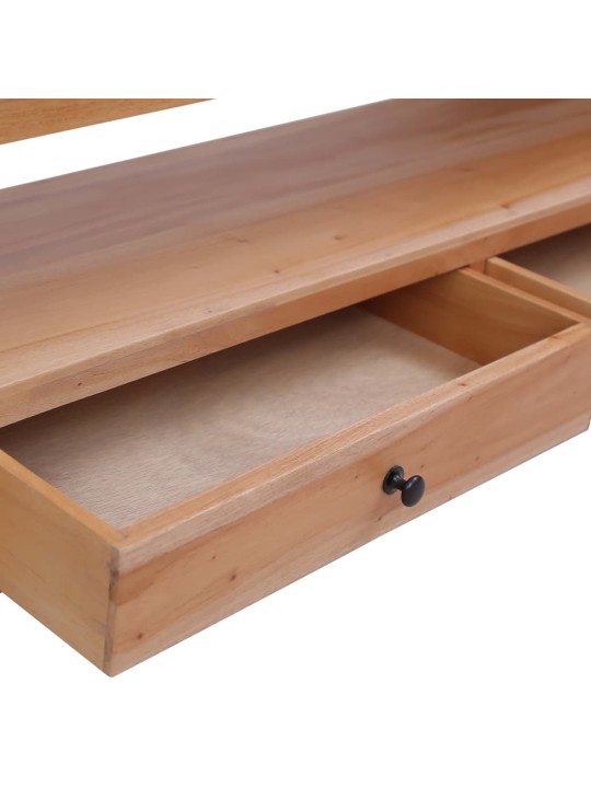 TV stolek 120 x 30 x 40 cm masivní mahagonové dřevo