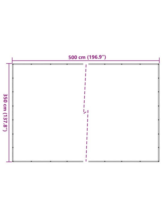 Síť na kontejner hdpe 3,5 x 5 m černá