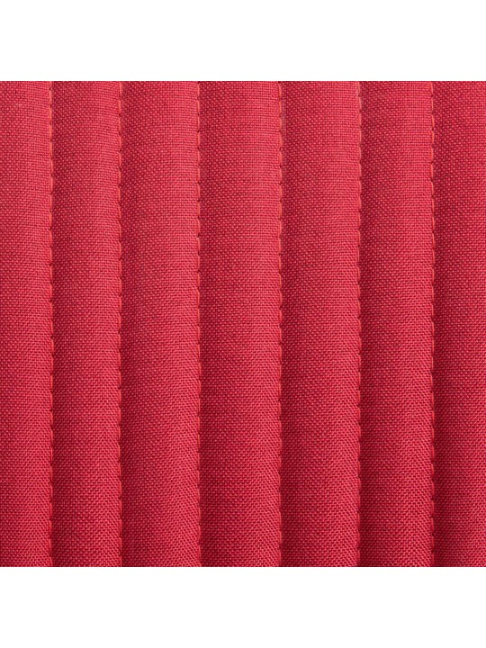 Jídelní židle 2 ks vínové textil