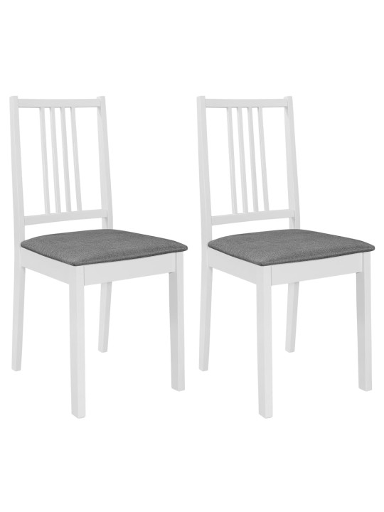 3dílný jídelní set MDF bílý