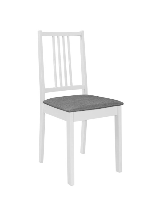 3dílný jídelní set MDF bílý