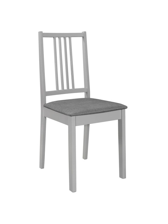 3dílný jídelní set MDF šedý