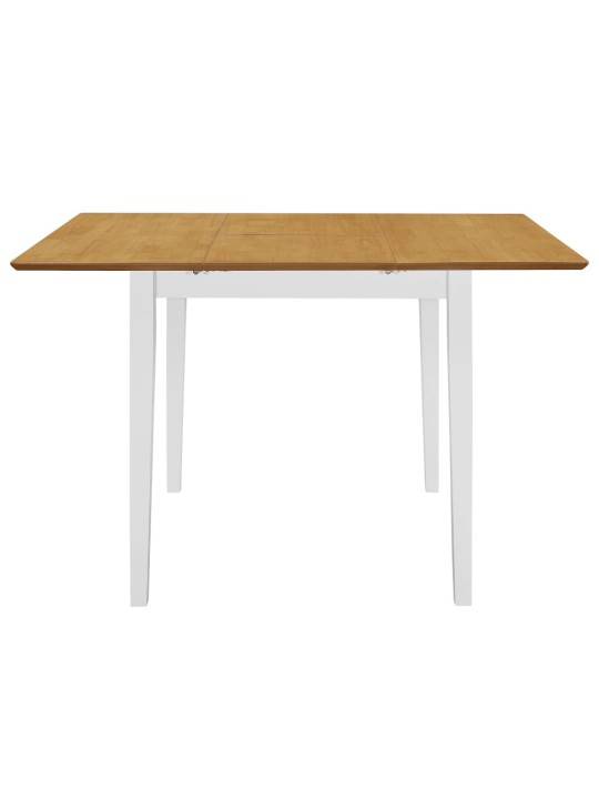 5dílný jídelní set MDF bílý