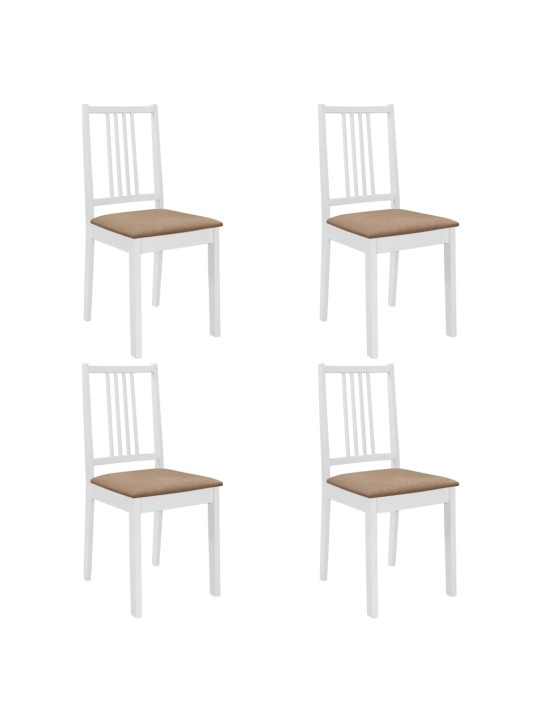 5dílný jídelní set MDF bílý
