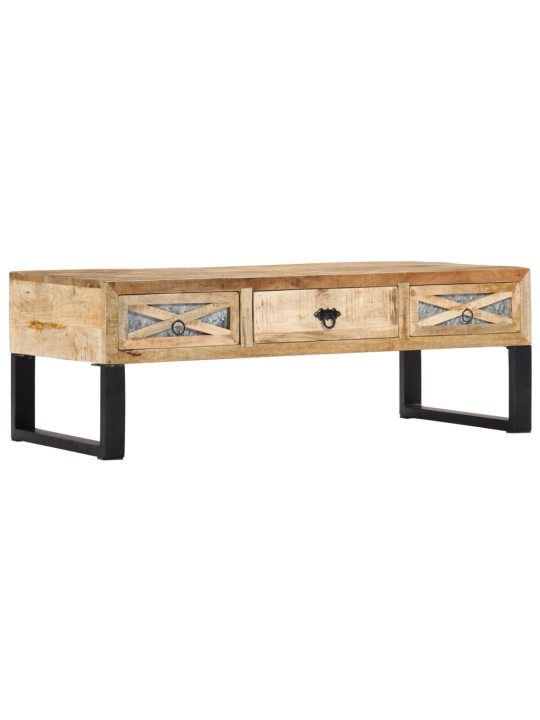 Konferenční stolek 110 x 50 x 38 cm masivní mangovníkové dřevo