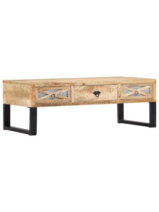 Konferenční stolek 110 x 50 x 38 cm masivní mangovníkové dřevo