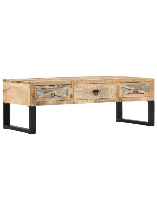 Konferenční stolek 110 x 50 x 38 cm masivní mangovníkové dřevo