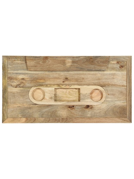Konferenční stolek styl kazety 100x52x45 cm masivní mangovník