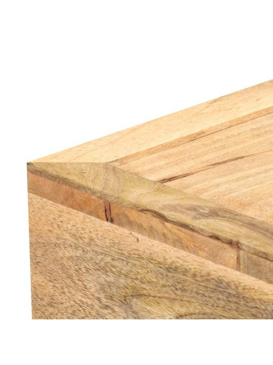 Konferenční stolek styl kazety 100x52x45 cm masivní mangovník