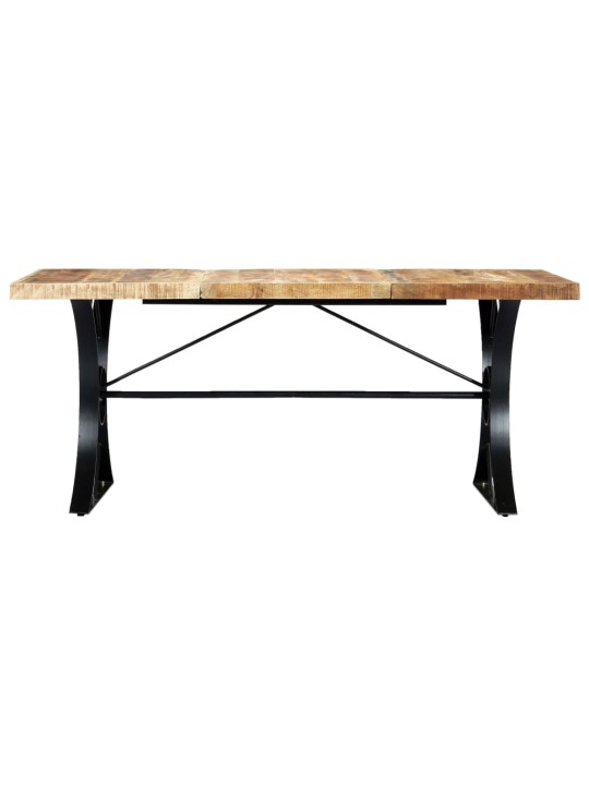Jídelní stůl 180 x 90 x 76 cm masivní mangovníkové dřevo