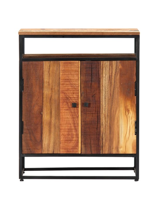 Odkládací skříňka 60x35x76 cm masivní recyklované dřevo a ocel