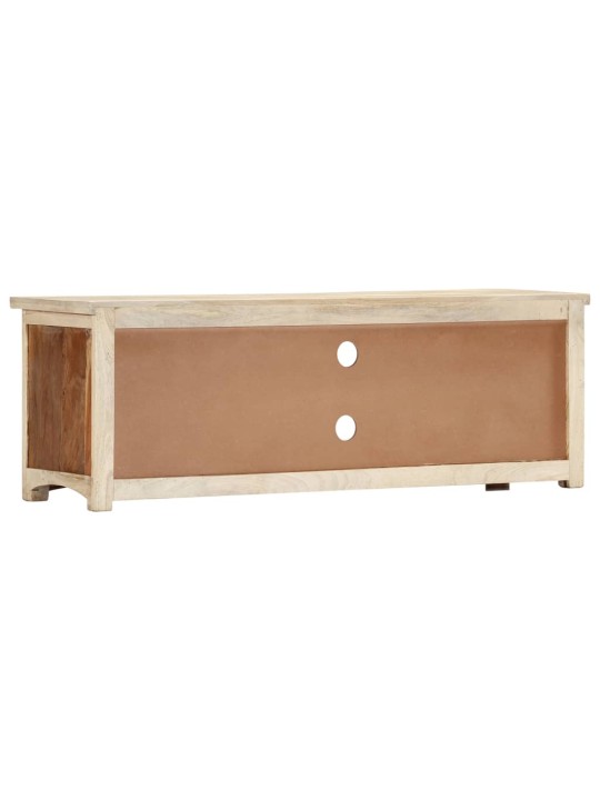 TV stolek 120 x 30 x 40 cm masivní recyklované dřevo