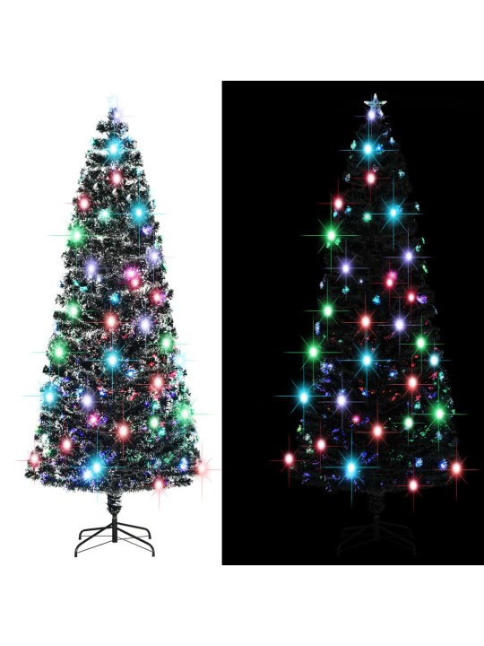 Vánoční stromek se stojanem a led 240 cm optické vlákno