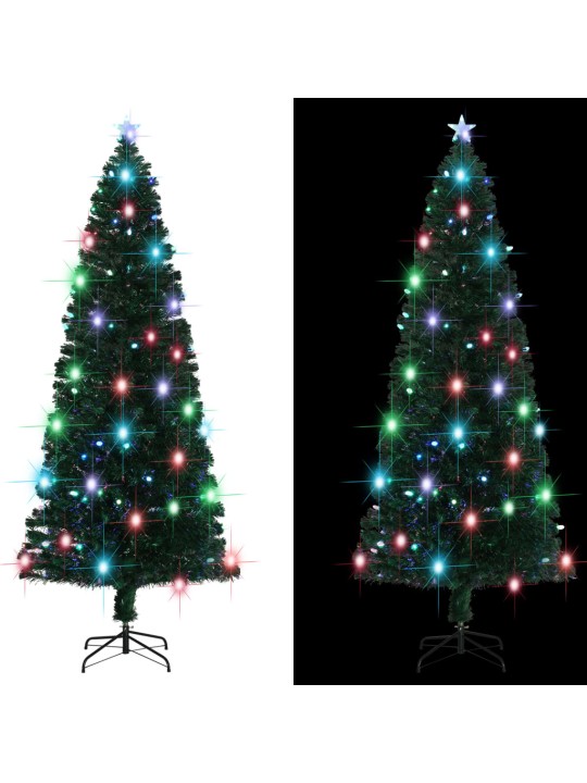 Vánoční stromek se stojanem a LED 240 cm optické vlákno