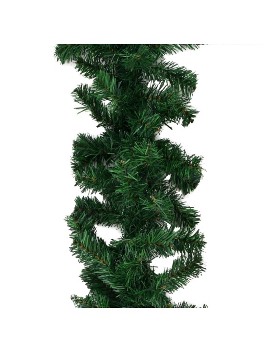 Vánoční girlandy 4 ks zelené 270 cm pvc