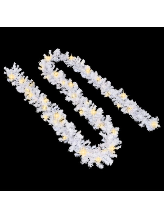 Vánoční girlanda s LED světýlky 5 m bílá