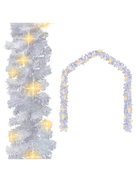 Vánoční girlanda s LED světýlky 10 m bílá