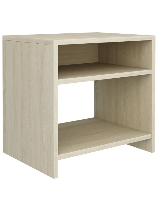 Noční stolky 2 ks dub sonoma 40 x 30 x 40 cm kompozitní dřevo