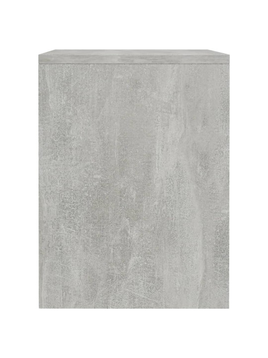 Noční stolky 2 ks betonově šedé 40x30x40 cm kompozitní dřevo
