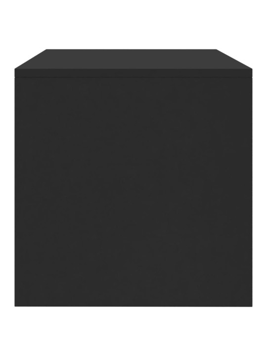 TV stolek černý 120 x 40 x 40 cm kompozitní dřevo