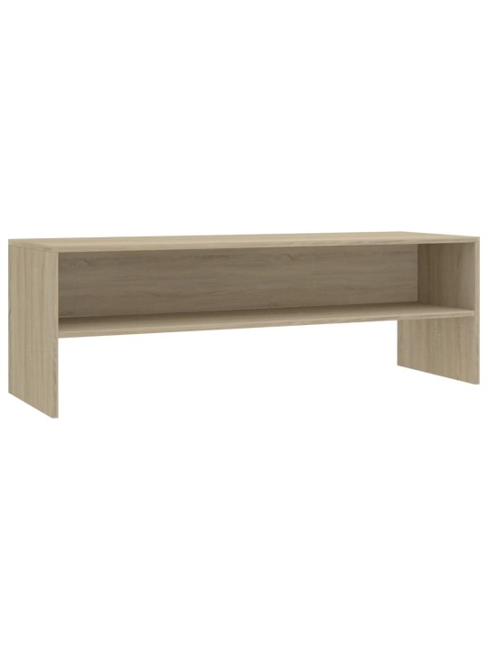 TV stolek dub sonoma 120 x 40 x 40 cm kompozitní dřevo