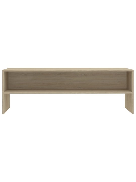 TV stolek dub sonoma 120 x 40 x 40 cm kompozitní dřevo