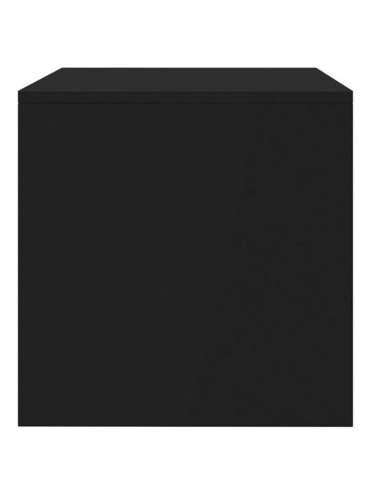TV stolek černý 100 x 40 x 40 cm kompozitní dřevo