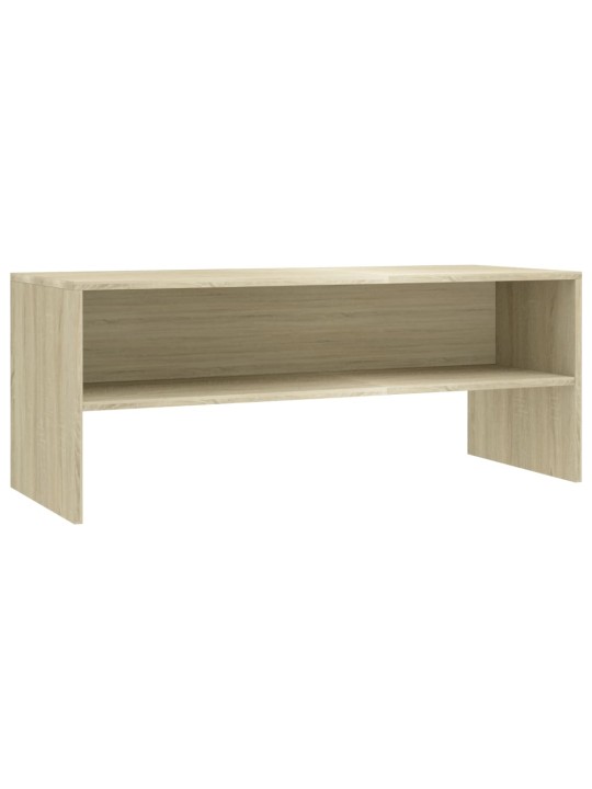 TV stolek dub sonoma 100 x 40 x 40 cm dřevotříska