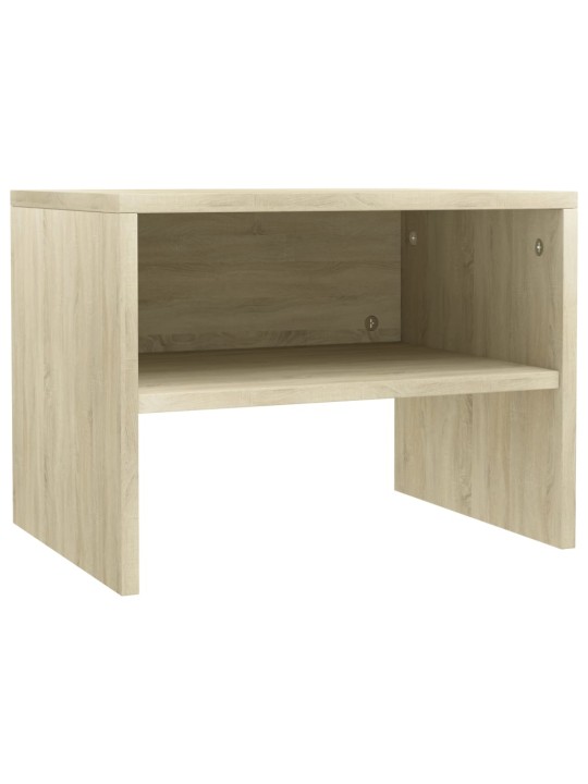 Noční stolky 2 ks dub sonoma 40 x 30 x 30 cm kompozitní dřevo