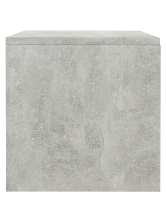 Noční stolky 2 ks betonově šedé 40x30x30 cm kompozitní dřevo
