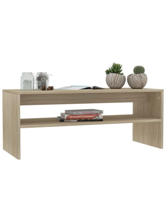 Konferenční stolek dub sonoma 100 x 40 x 40 cm kompozitní dřevo