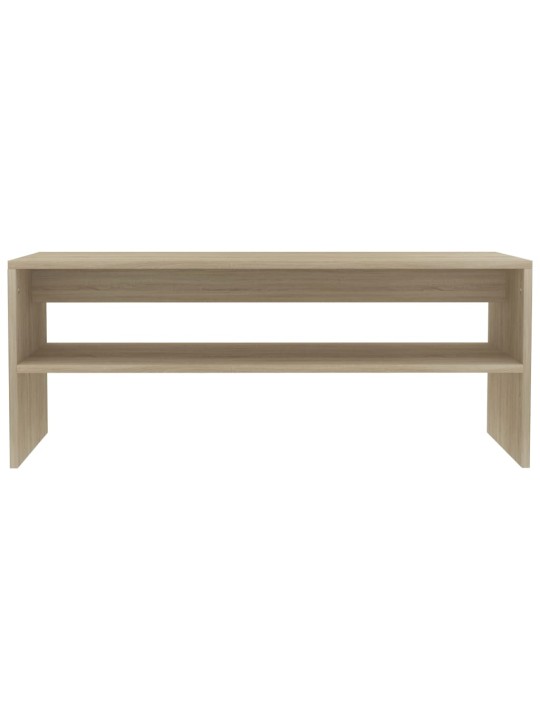 Konferenční stolek dub sonoma 100 x 40 x 40 cm kompozitní dřevo