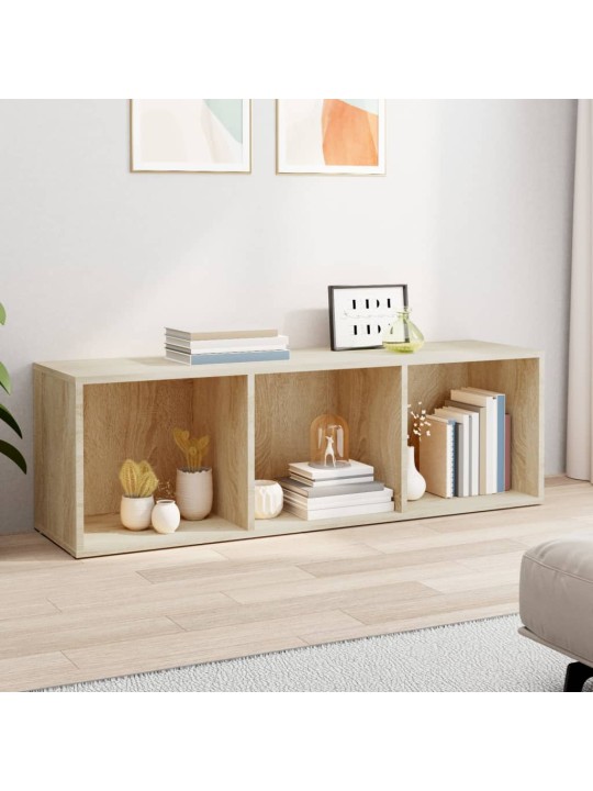 Knihovna / TV stolek dub sonoma 36 x 30 x 114 cm dřevotříska