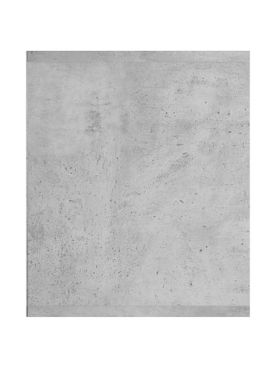 Knihovna/TV skříňka betonově šedá 36x30x143 cm kompozitní dřevo