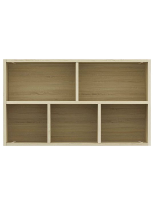 Knihovna/příborník dub sonoma 50 x 25 x 80 cm kompozitní dřevo