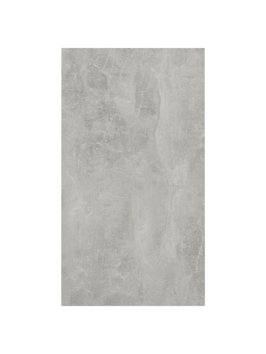 Knihovna/příborník betonově šedá 50x25x80 cm kompozitní dřevo