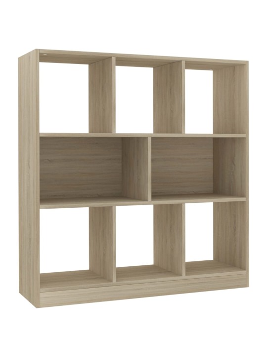 Knihovna dub sonoma 97,5 x 29,5 x 100 cm kompozitní dřevo