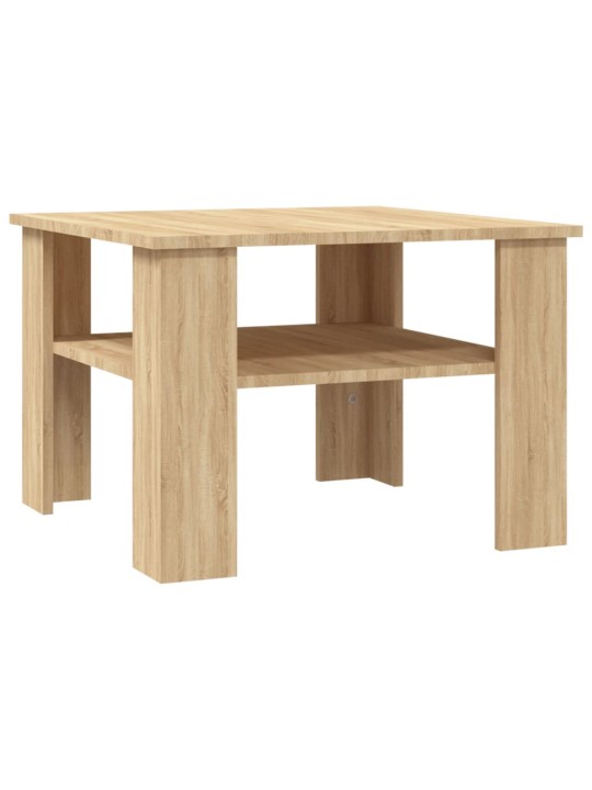 Konferenční stolek dub sonoma 60 x 60 x 42 cm kompozitní dřevo